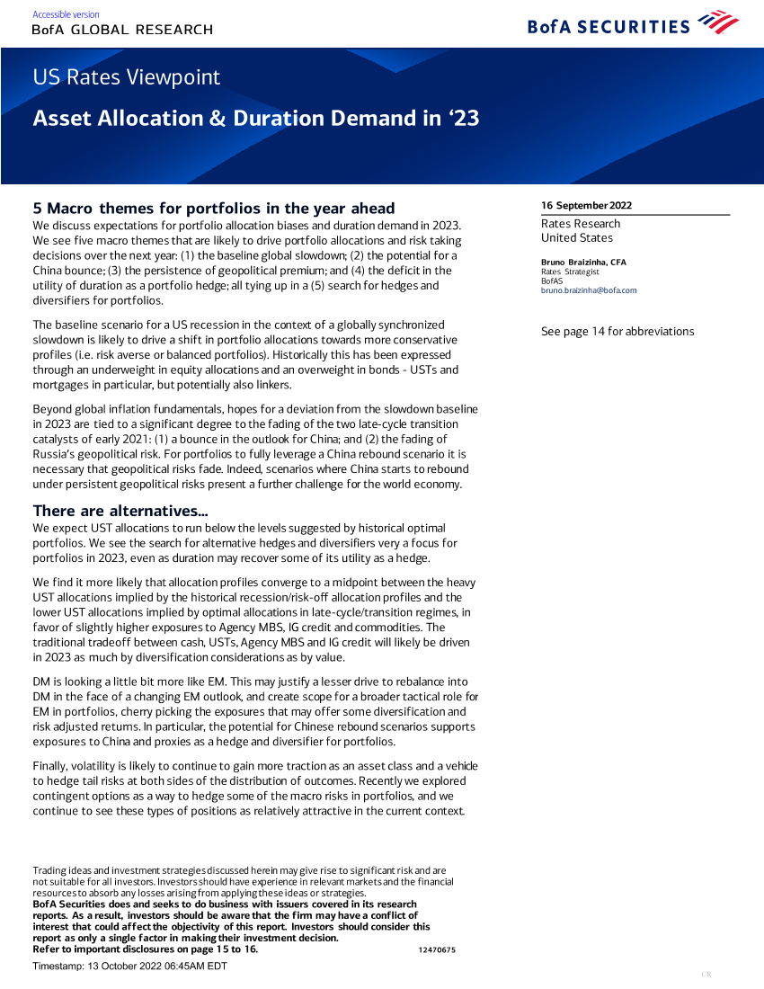 BofA Global Research-US Rates Viewpoint Asset Allocation  Duration Demand in ‘2...-98716512BofA Global Research-US Rates Viewpoint Asset Allocation  Duration Demand in ‘2...-98716512_1.png